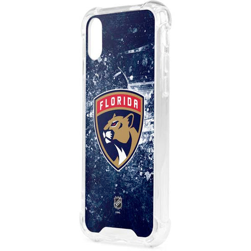 NHL Florida Panthers Frozen iPhone XS Clear Case