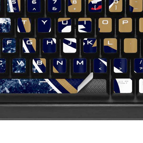 NHL Florida Panthers Frozen K95 RGB PLATINUM Mechanical Gaming Keyboard Skin