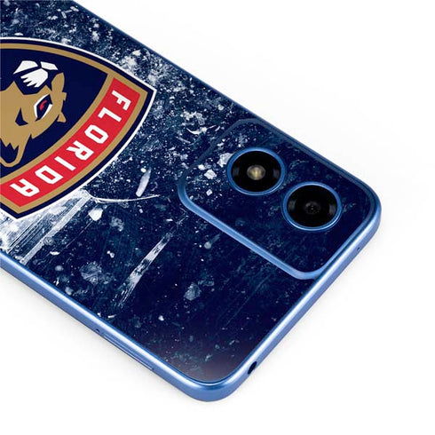 NHL Florida Panthers Frozen Moto G Play 4G (2024) Skin