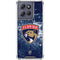 NHL Florida Panthers Frozen Moto G Power 5G (2025) Clear Case