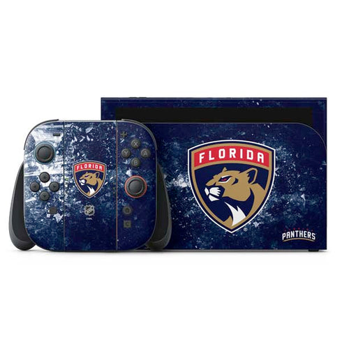 NHL Florida Panthers Frozen Nintendo Switch 2 (2025) with Joy-Con Skin
