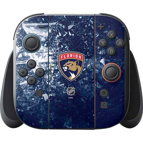 NHL Florida Panthers Frozen Nintendo Switch 2 (2025) with Joy-Con Skin