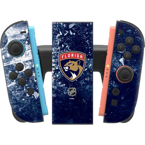NHL Florida Panthers Frozen Nintendo Switch 2 (2025) Joy-Con Controller Skin