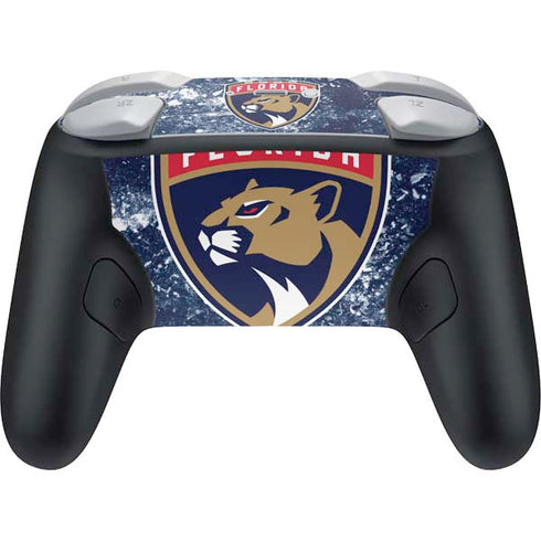 NHL Florida Panthers Frozen Nintendo Switch 2 (2025) Pro Controller Skin