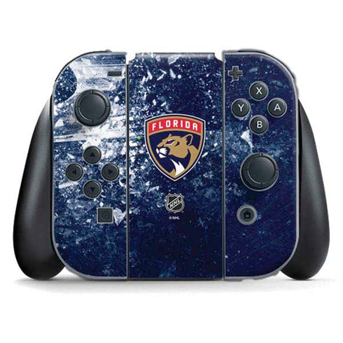 NHL Florida Panthers Frozen Nintendo Switch (2017-2021) Joy-Con Controller Skin