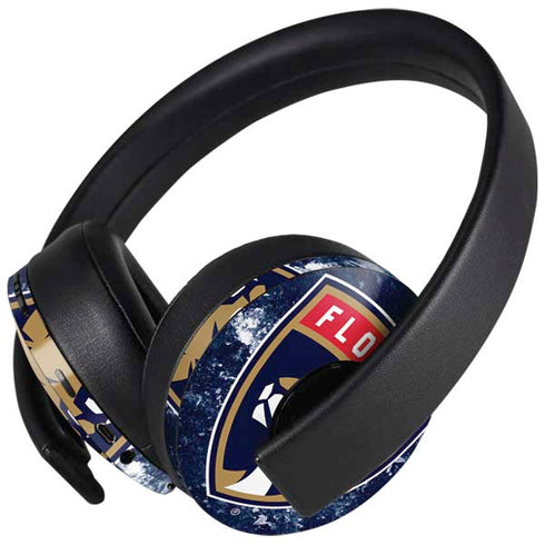 NHL Florida Panthers Frozen PlayStation 4 Gold Wireless Headset Skin