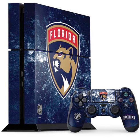 NHL Florida Panthers Frozen PS4 Console and Controller Bundle Skin