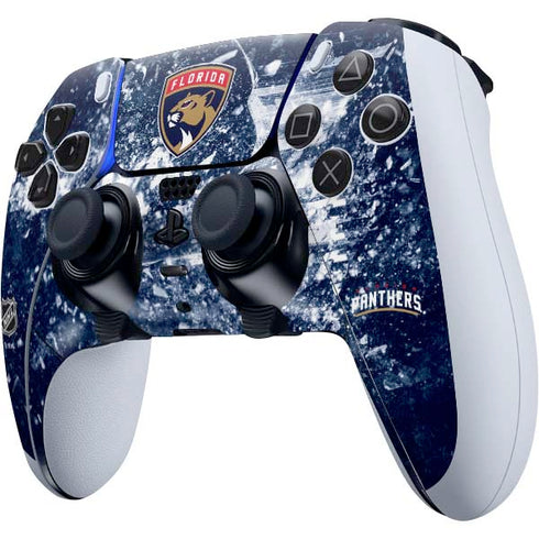 NHL Florida Panthers Frozen PS5 DualSense Edge Pro Controller Skin