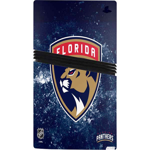 NHL Florida Panthers Frozen PS5 Pro Console Skin