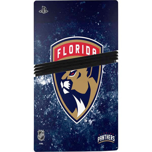 NHL Florida Panthers Frozen PS5 Pro Disk Bundle Skin