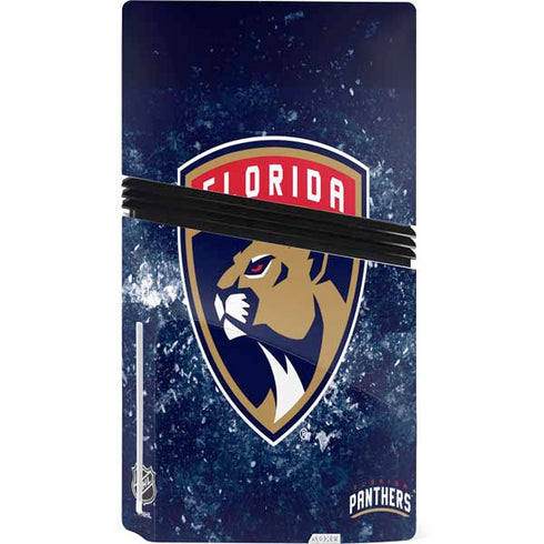 NHL Florida Panthers Frozen PS5 Pro Disk Bundle Skin