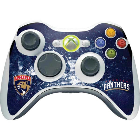 NHL Florida Panthers Frozen Xbox 360 Wireless Controller Skin