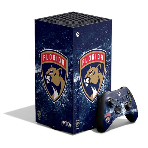 NHL Florida Panthers Frozen XBox Series X Digital Edition Bundle Skin