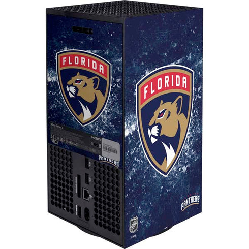 NHL Florida Panthers Frozen XBox Series X Digital Edition Bundle Skin