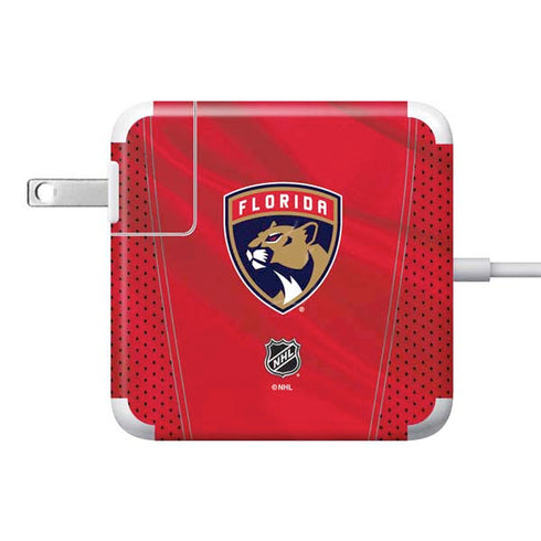 NHL Florida Panthers Jersey 85W Power Adapter (15 and 17 inch MacBook Pro Charger) Skin