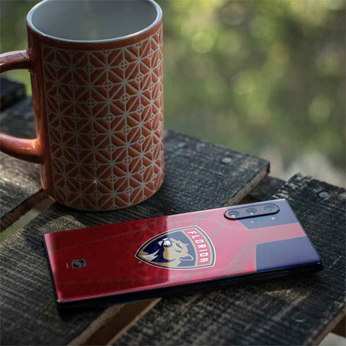 NHL Florida Panthers Jersey Galaxy Note 10 Plus Skin