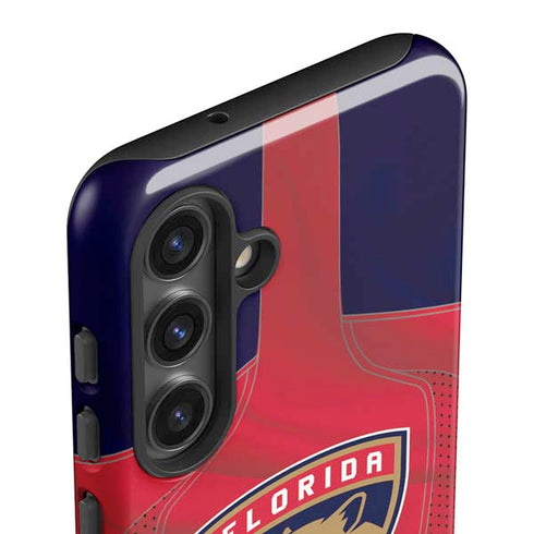 NHL Florida Panthers Jersey Galaxy S25 Plus Impact Case