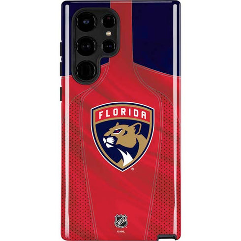 NHL Florida Panthers Jersey Galaxy S25 Ultra Impact Case