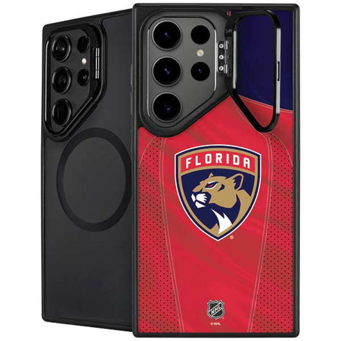 NHL Florida Panthers Jersey Galaxy S24 Ultra Kickstand Case