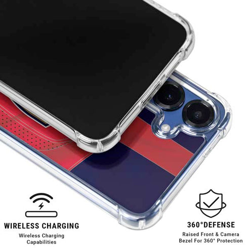 NHL Florida Panthers Jersey Galaxy S25 Plus Clear Case