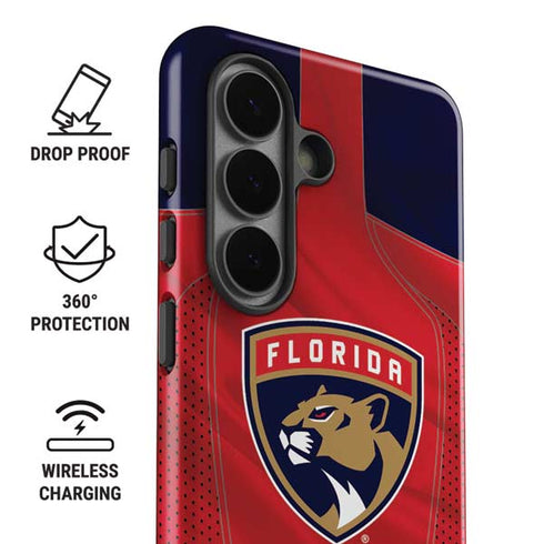 NHL Florida Panthers Jersey Galaxy S26 Plus Impact Case