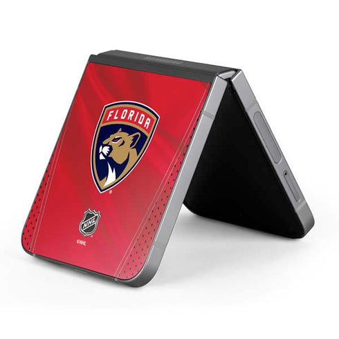 NHL Florida Panthers Jersey Galaxy Z Flip6 Skin