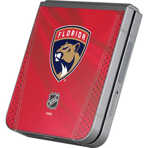 NHL Florida Panthers Jersey Galaxy Z Flip6 Skin
