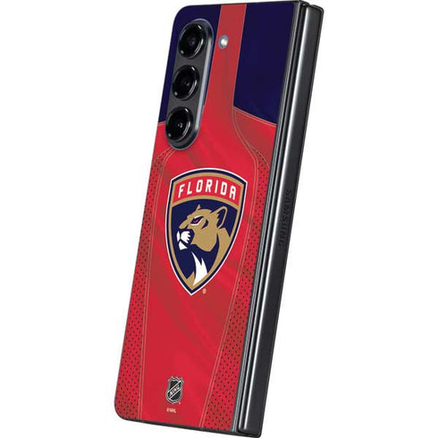 NHL Florida Panthers Jersey Galaxy Z Fold5 5G Skin