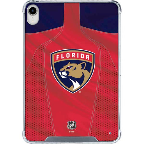 NHL Florida Panthers Jersey iPad 11th Gen (2025) Clear Case