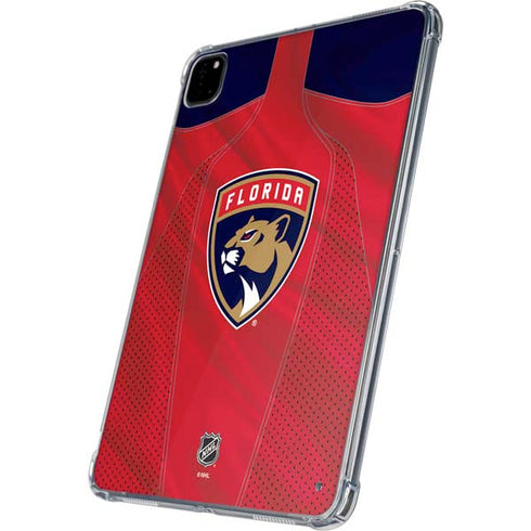 NHL Florida Panthers Jersey iPad Pro 11in (2024) Clear Case