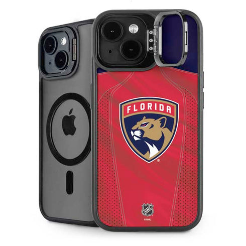 NHL Florida Panthers Jersey iPhone 14 Plus Kickstand Case
