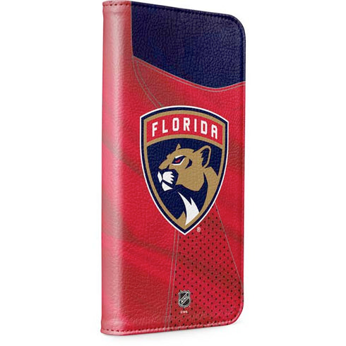 NHL Florida Panthers Jersey iPhone 15 Pro Folio Case