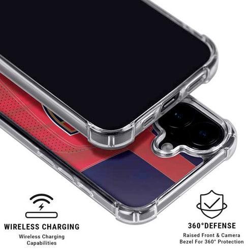 NHL Florida Panthers Jersey iPhone 16 MagSafe Case