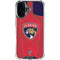 NHL Florida Panthers Jersey iPhone 16 Plus Clear Case