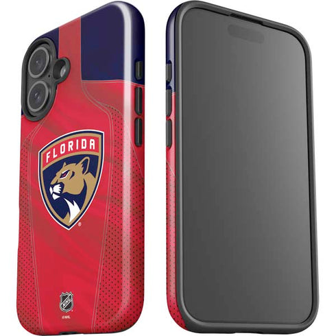 NHL Florida Panthers Jersey iPhone 16 Plus Impact Case