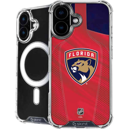 NHL Florida Panthers Jersey iPhone 16 Plus MagSafe Case