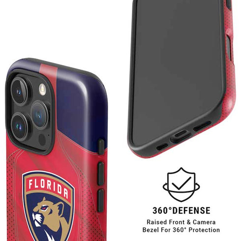 NHL Florida Panthers Jersey iPhone 16 Pro Magsafe Impact Case