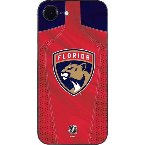 NHL Florida Panthers Jersey iPhone 16e Skin