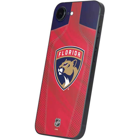 NHL Florida Panthers Jersey iPhone 16e Skin