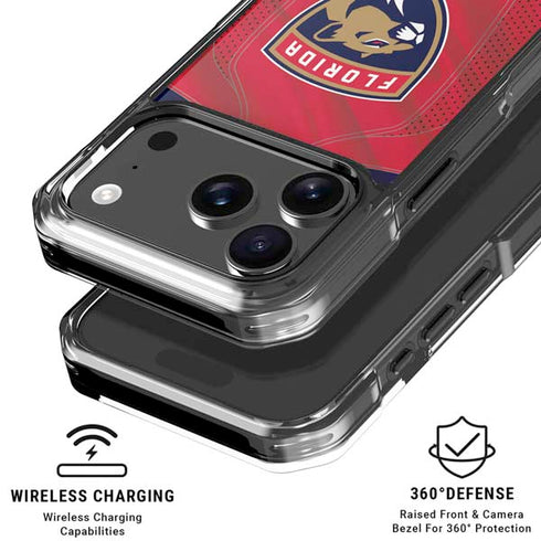 NHL Florida Panthers Jersey iPhone 18 Pro Clear Case