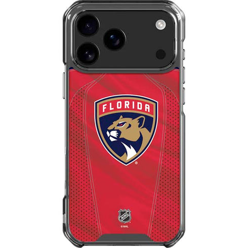 NHL Florida Panthers Jersey iPhone 18 Pro Max Clear Case