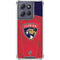 NHL Florida Panthers Jersey Moto G Play 5G (2025) Clear Case