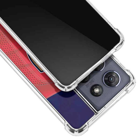 NHL Florida Panthers Jersey Moto G Play 5G (2025) Clear Case