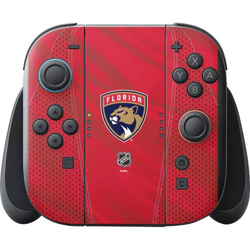 NHL Florida Panthers Jersey Nintendo Switch 2 (2025) with Joy-Con Skin
