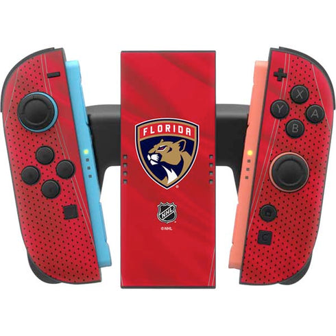 NHL Florida Panthers Jersey Nintendo Switch 2 (2025) Joy-Con Controller Skin