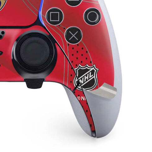 NHL Florida Panthers Jersey PS5 DualSense Edge Pro Controller Skin
