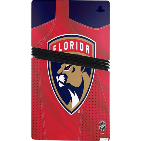 NHL Florida Panthers Jersey PS5 Pro Console Skin