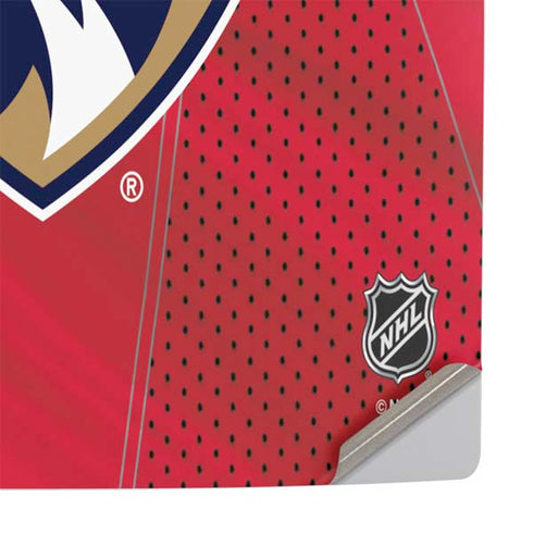 NHL Florida Panthers Jersey PS5 Pro Console Skin
