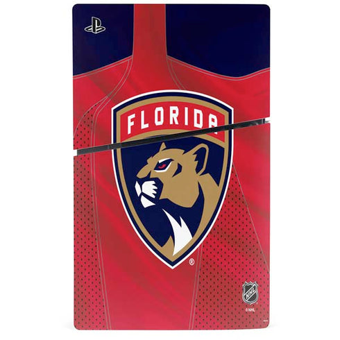 NHL Florida Panthers Jersey PS5 Slim Digital Edition Console Skin