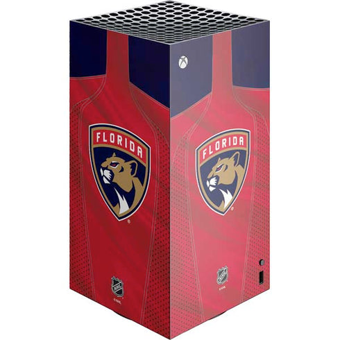 NHL Florida Panthers Jersey XBox Series X Digital Edition Console Skin